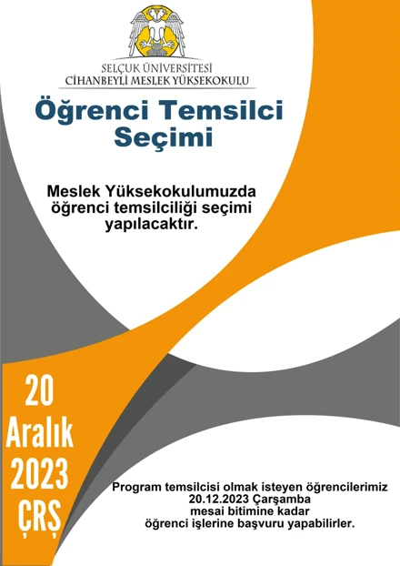Öğrenci Temsilciliği Seçimi